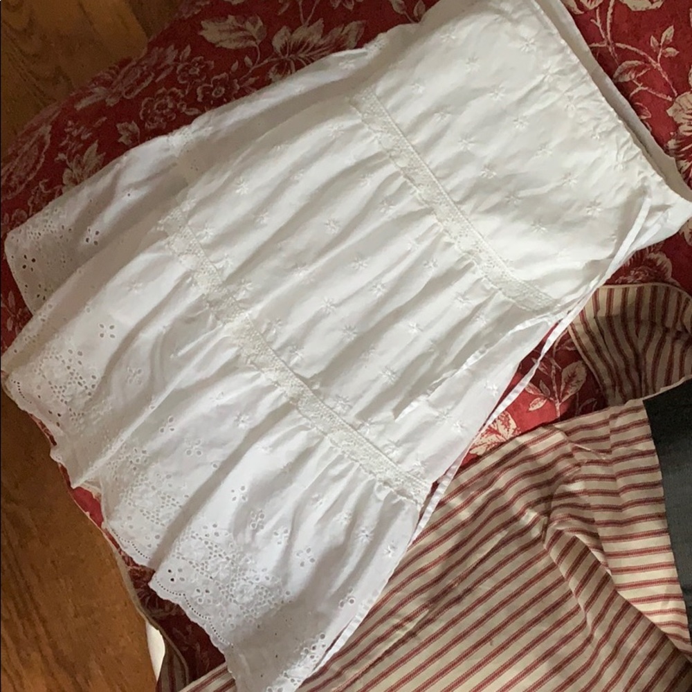 Juicy couture high waisted white mini skirt